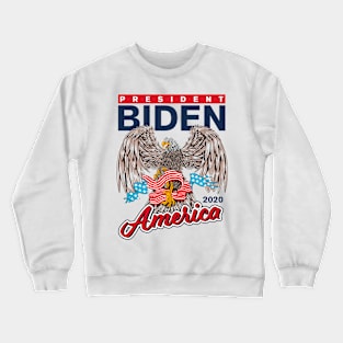 Biden President of America 2020 Crewneck Sweatshirt